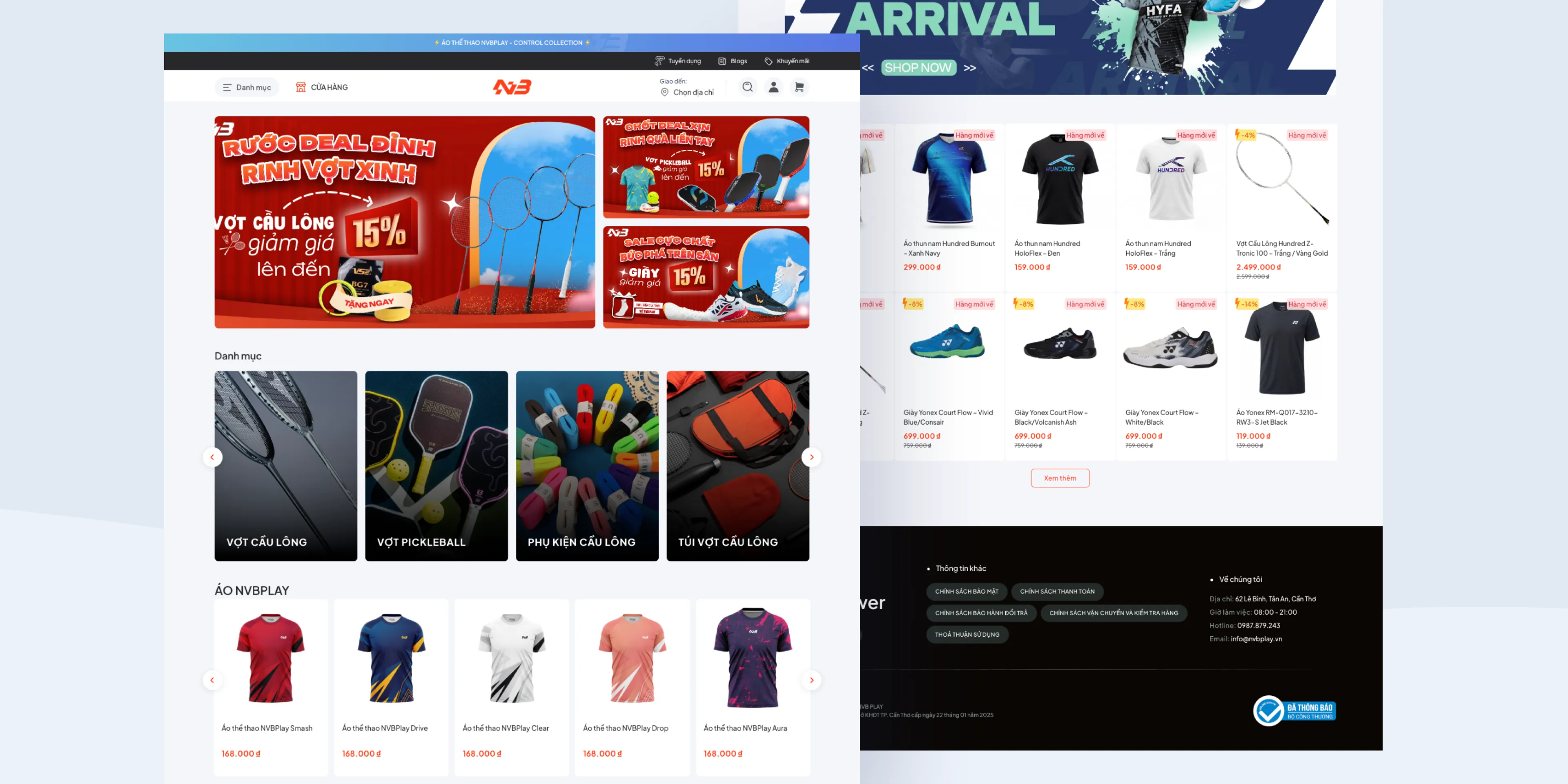 NVB Play — E-commerce